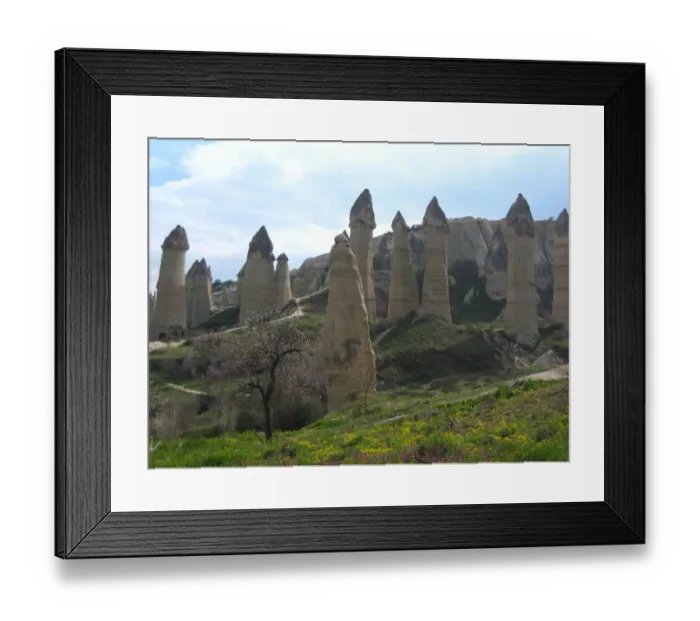 Framed Print : Ballidere or Honey Valley in Cappadocia Framed Print : Ballidere or Honey Valley in Cappadocia
