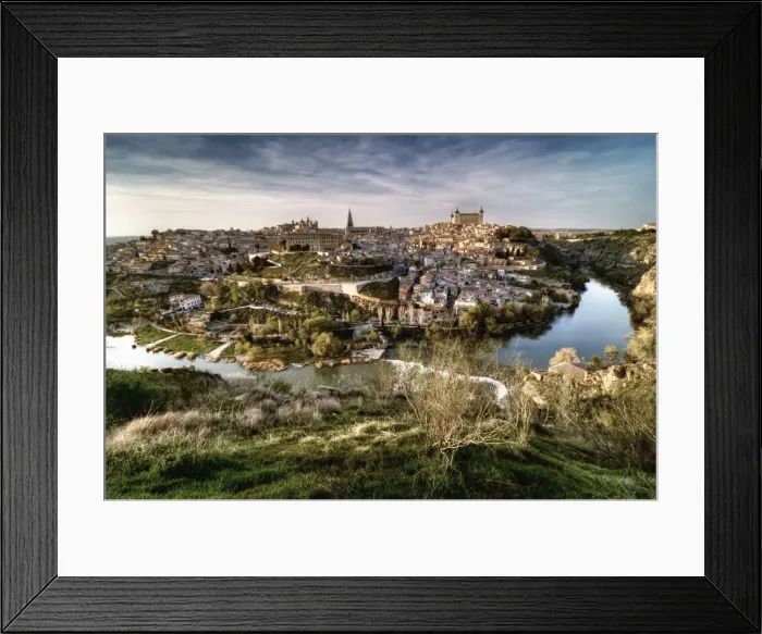 Framed Print : Toledo landscape Framed Print : Toledo landscape
