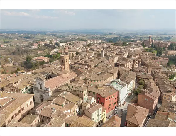 Siena, Italy, and surrounding Tuscany