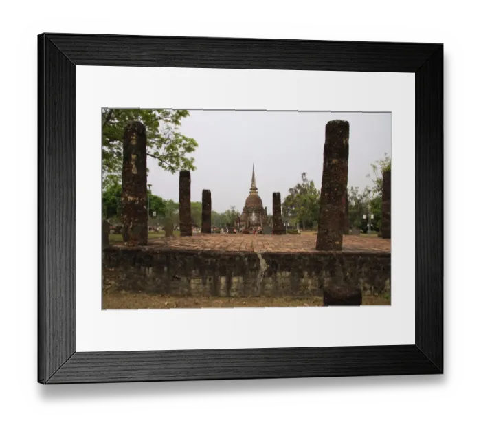 Framed Print : Wat Sa Si. Sukhothai, Thailand Framed Print : Wat Sa Si. Sukhothai, Thailand