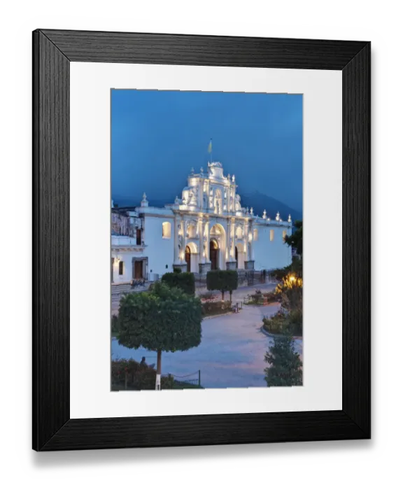 Framed Print : Saint Joseph Cathedral at dusk, Antigua Guatemala, Sacatepequez, Guatemala, Latin America Framed Print : Saint Joseph Cathedral at dusk, Antigua Guatemala, Sacatepequez, Guatemala, Latin America