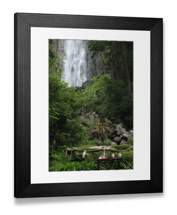 Framed Print : Japan, Wakayama, Kumano Kodo, Nachi Falls