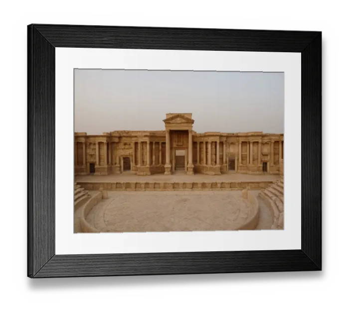 Framed Print : Roman Theatre, Palmyra, Syria Framed Print : Roman Theatre, Palmyra, Syria