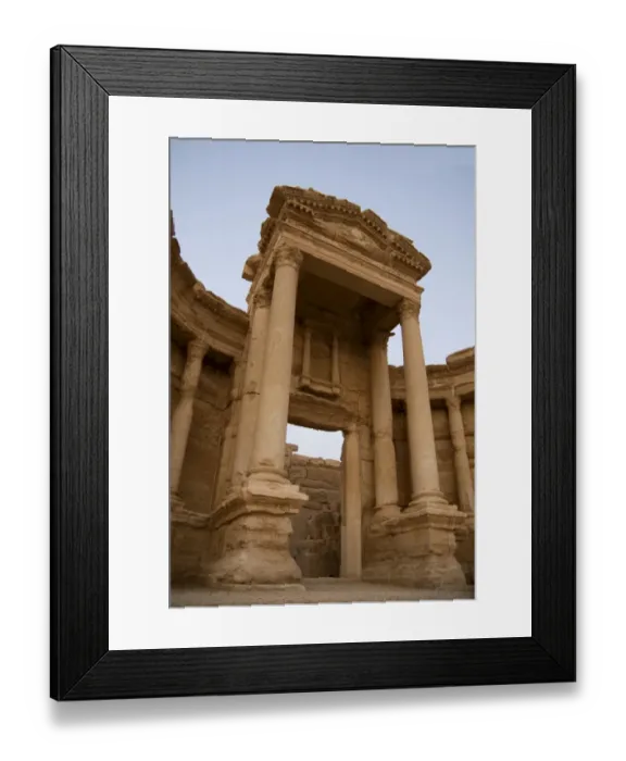 Framed Print : Roman Theatre, Palmyra, Syria Framed Print : Roman Theatre, Palmyra, Syria