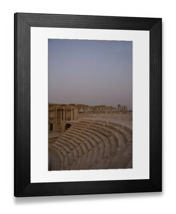 Framed Print : Teatro di Palmyra Framed Print : Teatro di Palmyra