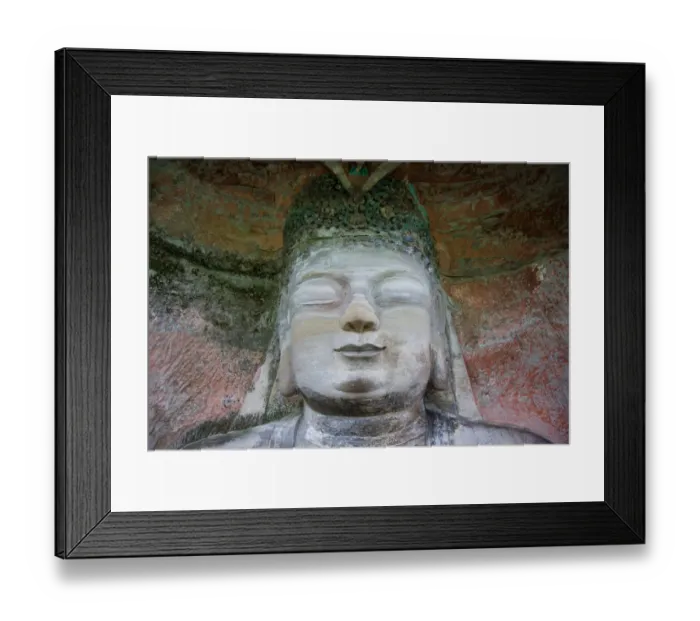 Framed Print : DaZu rock carvings, SiChuan, China Framed Print : DaZu rock carvings, SiChuan, China