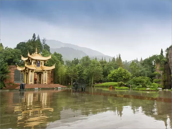 Golden pagoda, EMeiShan, SiChuan, China