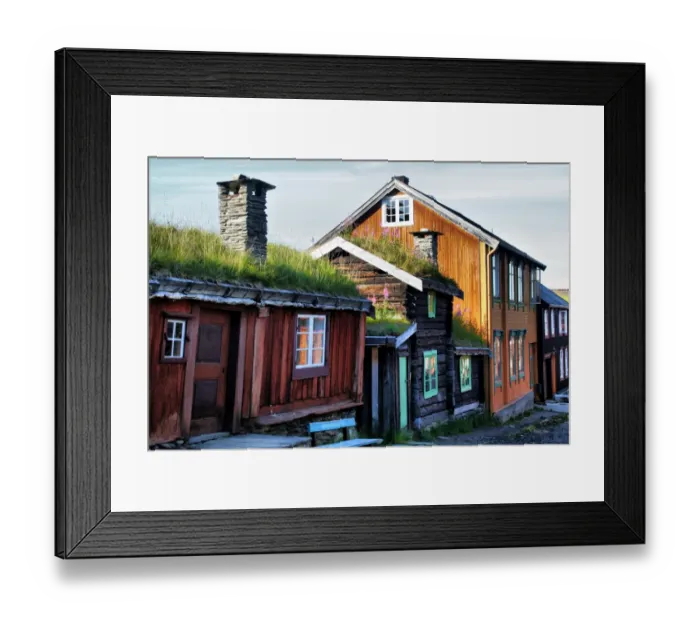 Framed Print : Sleggvegen Framed Print : Sleggvegen