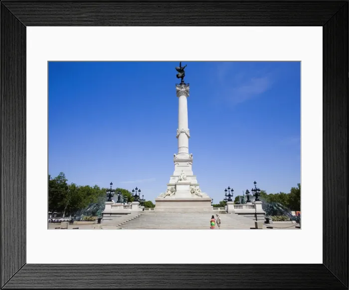 Framed Print : Low angle view of a monument, Fontaine Des Quinconces, Monument Aux Girondins, Bordeaux, Aquitaine, France Framed Print : Low angle view of a monument, Fontaine Des Quinconces, Monument Aux Girondins, Bordeaux, Aquitaine, France