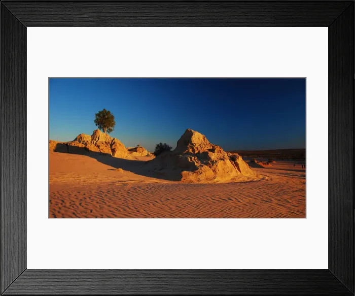 Framed Print : Lake mungo at sunset Framed Print : Lake mungo at sunset