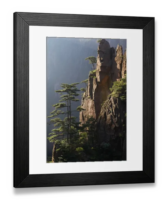 Framed Print : China, Anhui province, National Park of Huangshan mountain Framed Print : China, Anhui province, National Park of Huangshan mountain