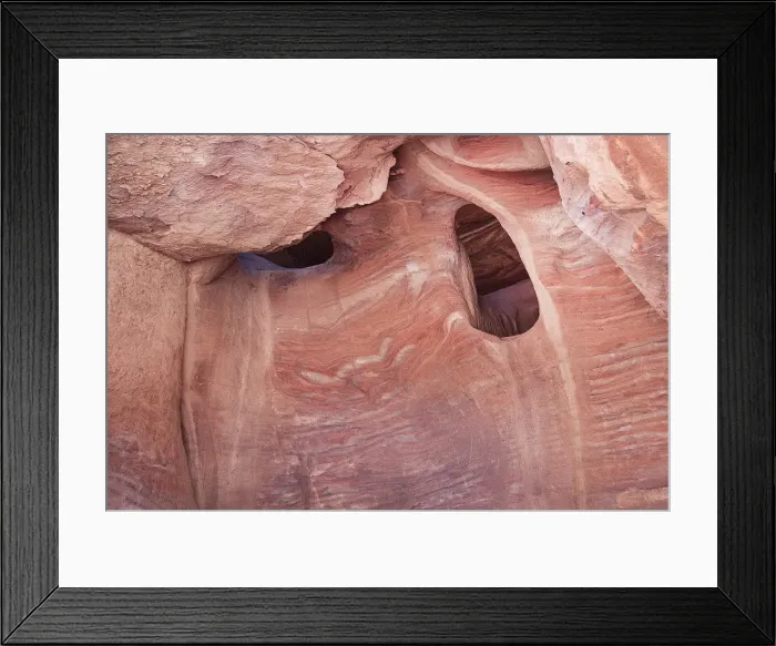 Framed Print : Petra Sandstone Abstract Framed Print : Petra Sandstone Abstract
