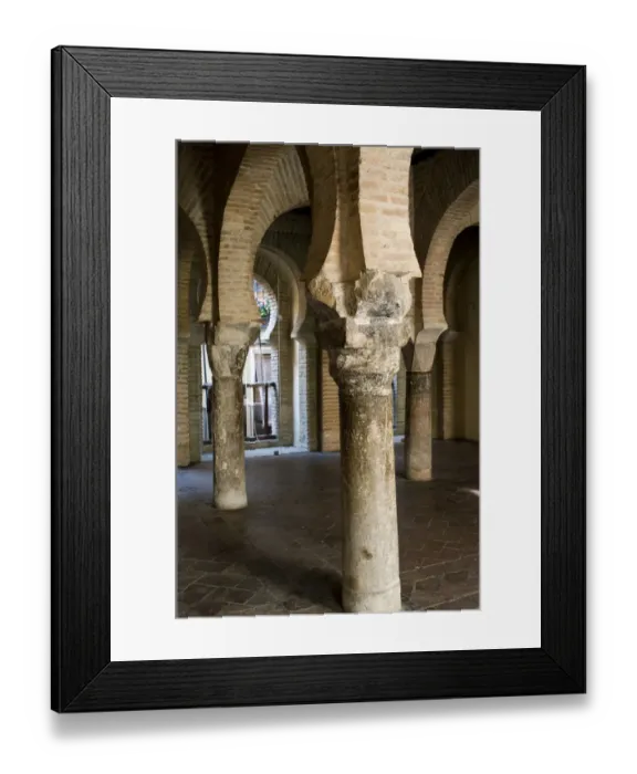 Framed Print : Toledo, Tornerias Mosque