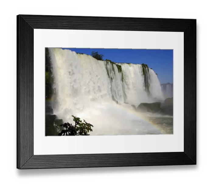Framed Print : Iguazu Waterfalls Argentina Brazil Framed Print : Iguazu Waterfalls Argentina Brazil