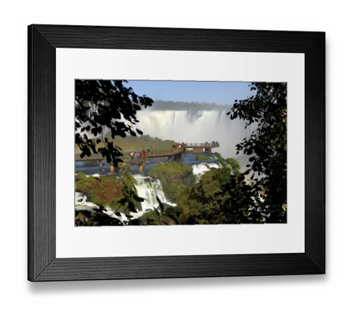 Framed Print : Iguazu Waterfalls Argentina Brazil Framed Print : Iguazu Waterfalls Argentina Brazil