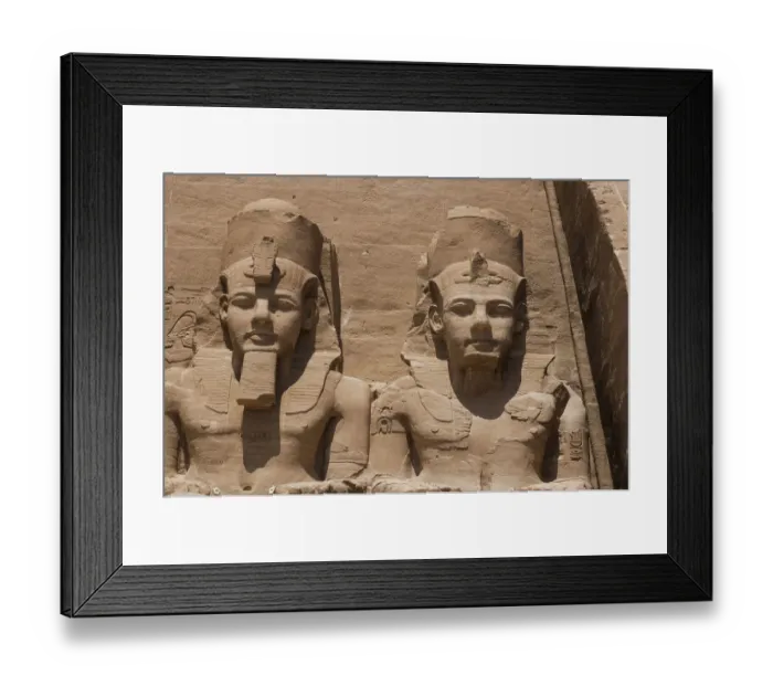 Framed Print : The Great temple of Ramesses II, Abu Simbel, Egypt Framed Print : The Great temple of Ramesses II, Abu Simbel, Egypt