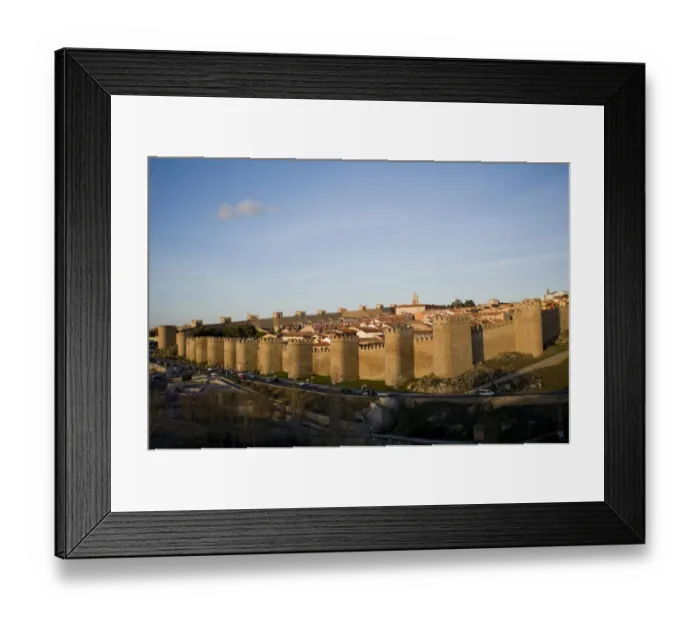 Framed Print : The Walls Of Avila Framed Print : The Walls Of Avila