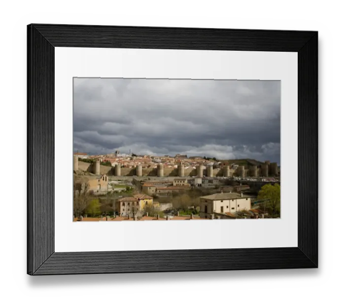 Framed Print : Avila, Walled Old Town Framed Print : Avila, Walled Old Town