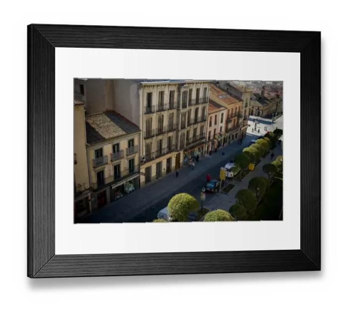 Framed Print : Avila, San Segundo Street Framed Print : Avila, San Segundo Street