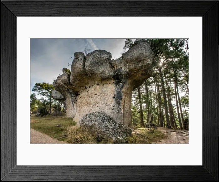Framed Print : Spain, Castille La Mancha, Cuenca province, Serrano de Cuenca, Ciudad Encantada Framed Print : Spain, Castille La Mancha, Cuenca province, Serrano de Cuenca, Ciudad Encantada