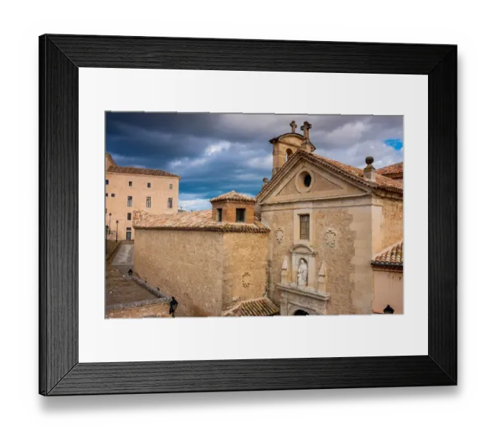Framed Print : Cuenca, Castile La Mancha, Spain Framed Print : Cuenca, Castile La Mancha, Spain