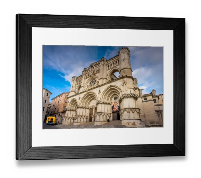 Framed Print : Cuenca, Castile La Mancha, Spain Framed Print : Cuenca, Castile La Mancha, Spain
