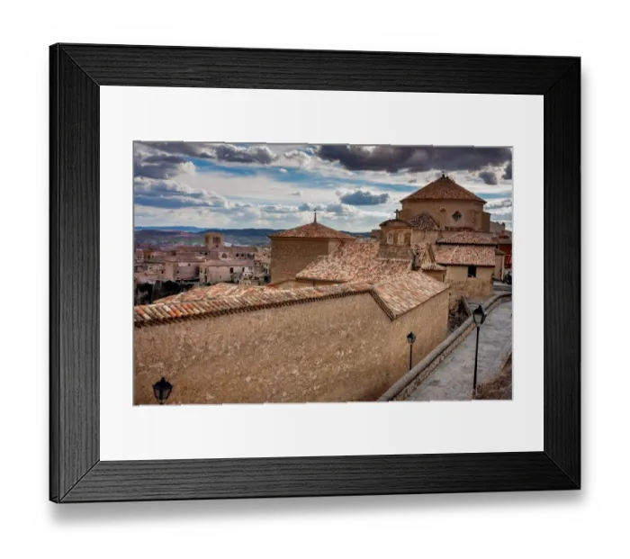 Framed Print : Cuenca, Castile La Mancha, Spain Framed Print : Cuenca, Castile La Mancha, Spain