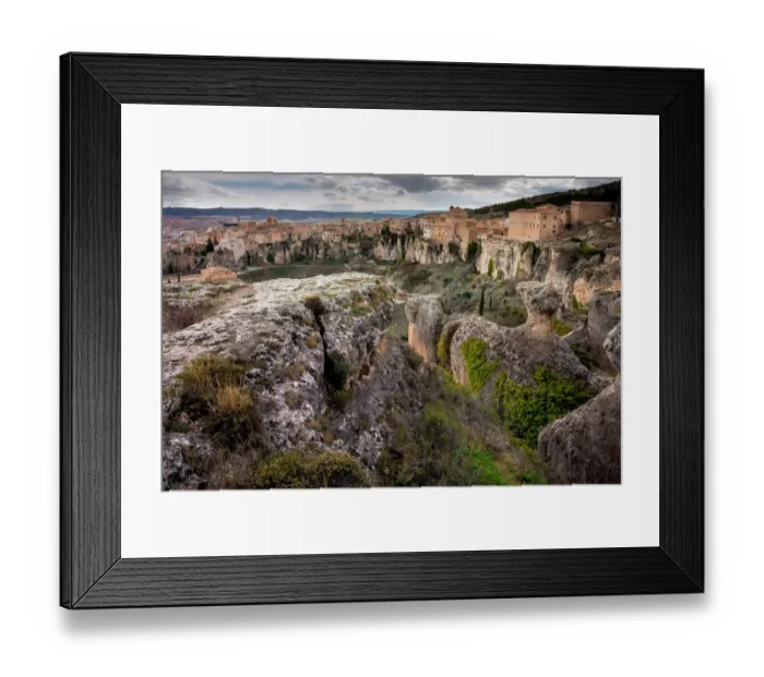 Framed Print : Cuenca, Castile La Mancha, Spain Framed Print : Cuenca, Castile La Mancha, Spain