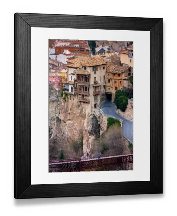 Framed Print : Cuenca, Castile La Mancha, Spain Framed Print : Cuenca, Castile La Mancha, Spain