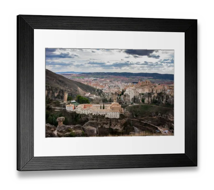 Framed Print : Cuenca, Castile La Mancha, Spain Framed Print : Cuenca, Castile La Mancha, Spain