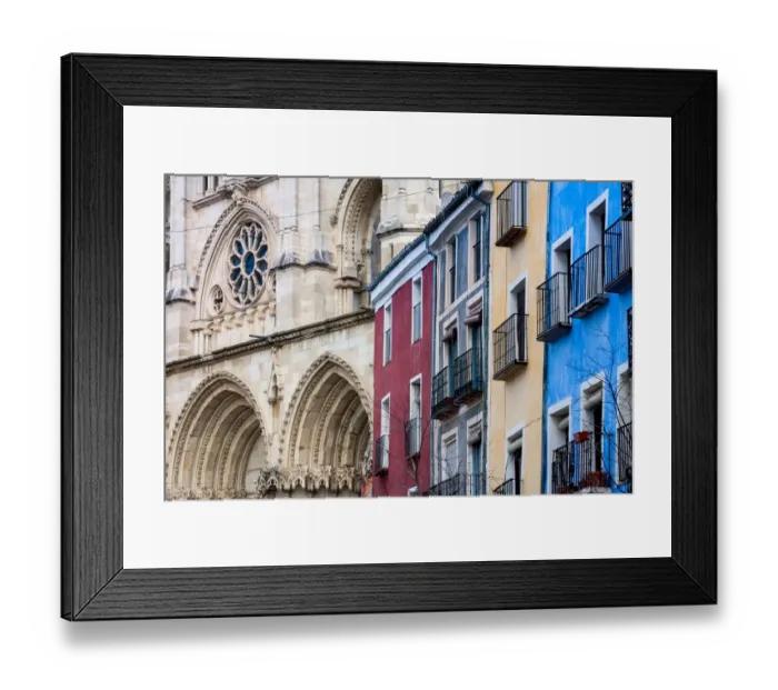 Framed Print : Cuenca, Castile La Mancha, Spain Framed Print : Cuenca, Castile La Mancha, Spain