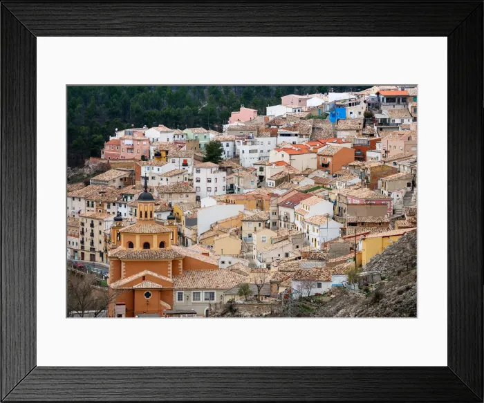 Framed Print : Cuenca, Castile La Mancha, Spain Framed Print : Cuenca, Castile La Mancha, Spain