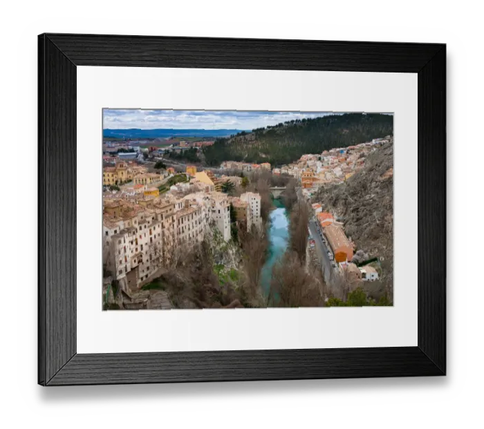 Framed Print : Cuenca, Castile La Mancha, Spain Framed Print : Cuenca, Castile La Mancha, Spain