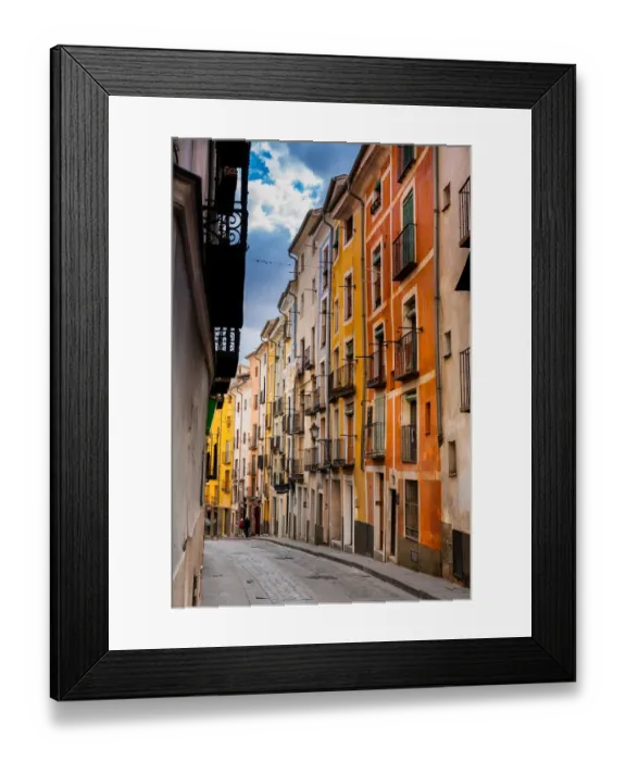 Framed Print : Cuenca, Castile La Mancha, Spain Framed Print : Cuenca, Castile La Mancha, Spain