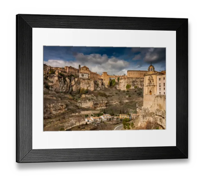 Framed Print : Cuenca, Castile La Mancha, Spain Framed Print : Cuenca, Castile La Mancha, Spain