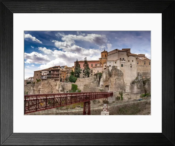 Framed Print : Cuenca, Castile La Mancha, Spain Framed Print : Cuenca, Castile La Mancha, Spain