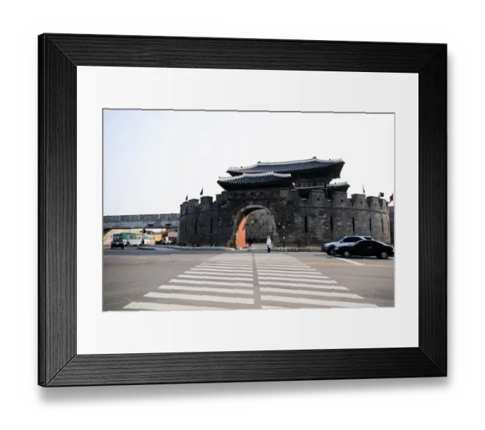 Framed Print : The Jangan-moon (Gate), Hwasung Fortress Framed Print : The Jangan-moon (Gate), Hwasung Fortress