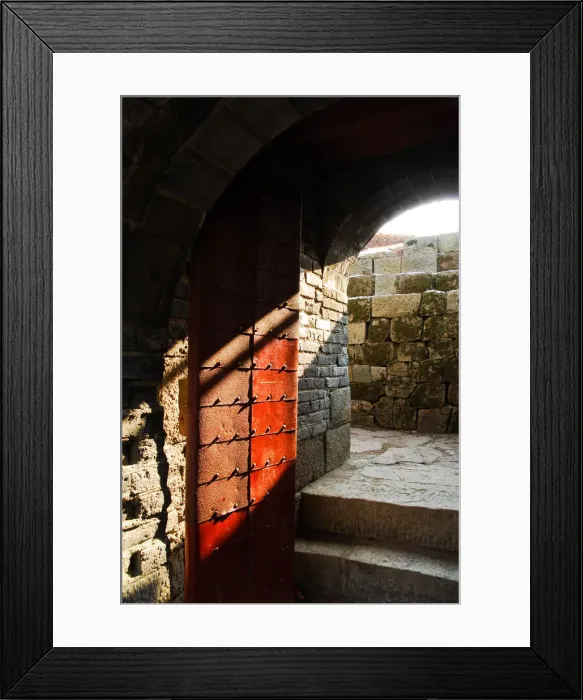 Framed Print : Small Secret Gate of the Hwasung Fortress Framed Print : Small Secret Gate of the Hwasung Fortress