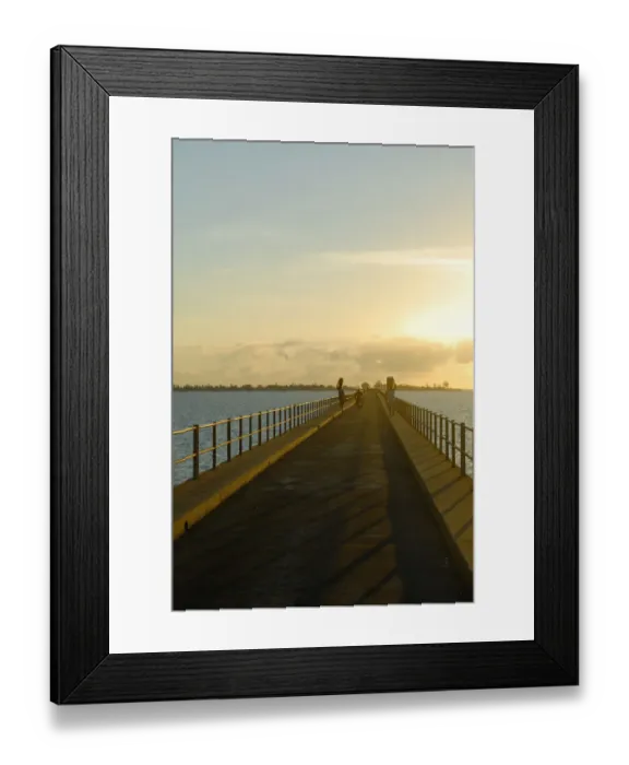 Framed Print : Causeway at dawn connecting Mozambique Island with the mainland, Northern Mozambique Framed Print : Causeway at dawn connecting Mozambique Island with the mainland, Northern Mozambique