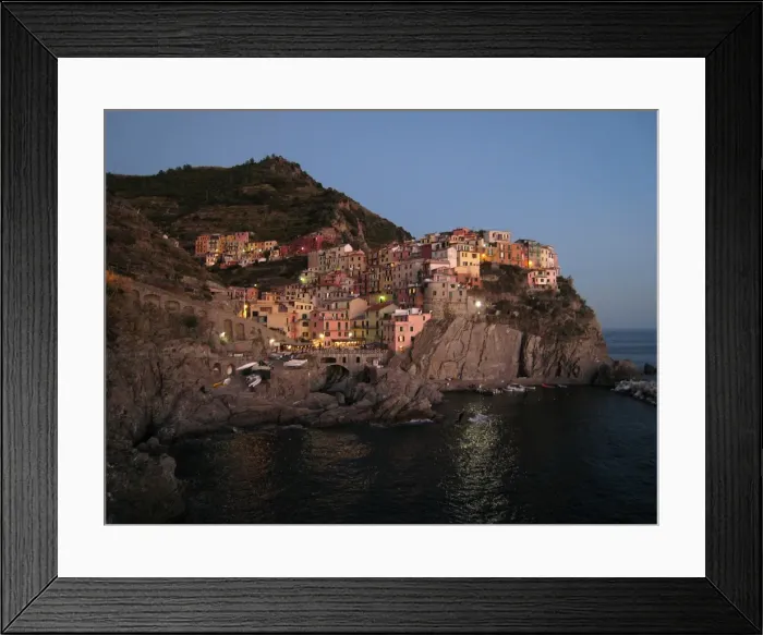 Framed Print : Evening mood at Manarola Framed Print : Evening mood at Manarola