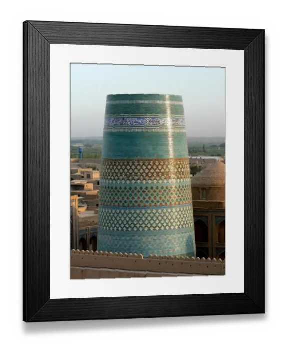 Framed Print : The city of Khiva in Uzbekistan Framed Print : The city of Khiva in Uzbekistan