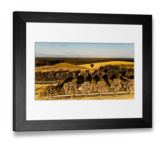 Framed Print : Luftaufnahmen der Lausitzer Heide- und Teichlandschaft Framed Print : Luftaufnahmen der Lausitzer Heide- und Teichlandschaft