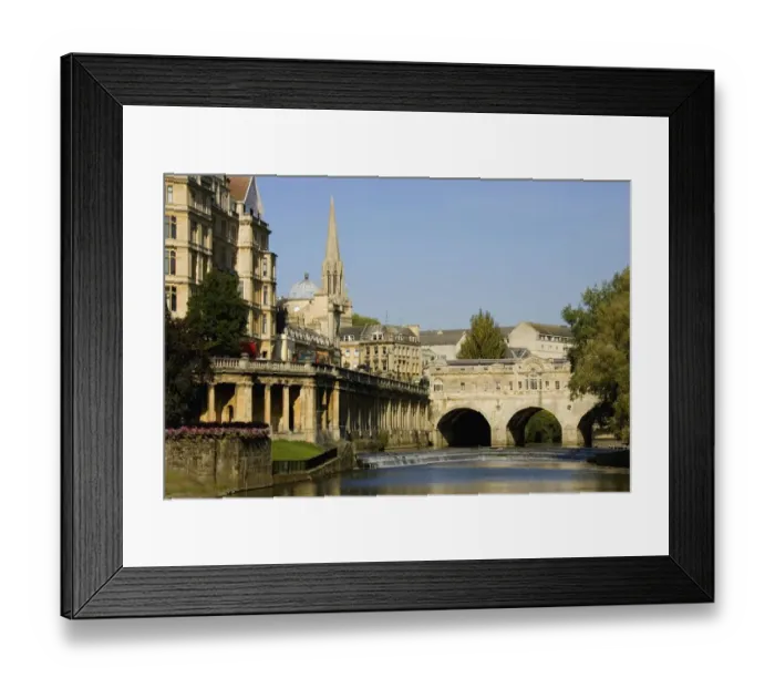 Framed Print : Pulteney Bridge in Bath Framed Print : Pulteney Bridge in Bath