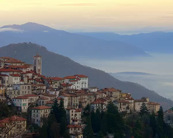 View of Sacro Monte di Varese, Italy