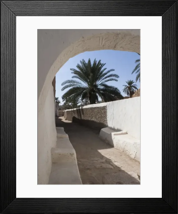Framed Print : The ancient city of Ghadames