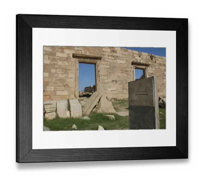 Framed Print : Leptis magna