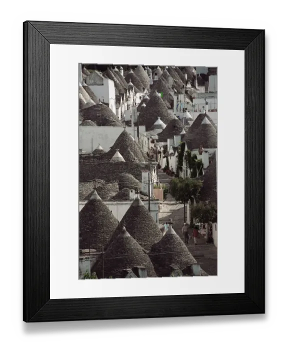 Framed Print : Italy, Puglia, Alberobello, Trulli houses Framed Print : Italy, Puglia, Alberobello, Trulli houses