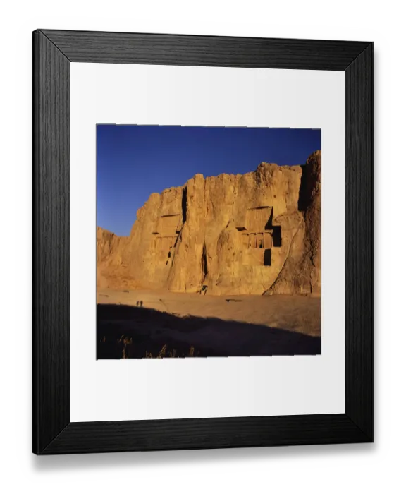 Framed Print : Naqsh-e Rustam, Fars Province, Iran Framed Print : Naqsh-e Rustam, Fars Province, Iran