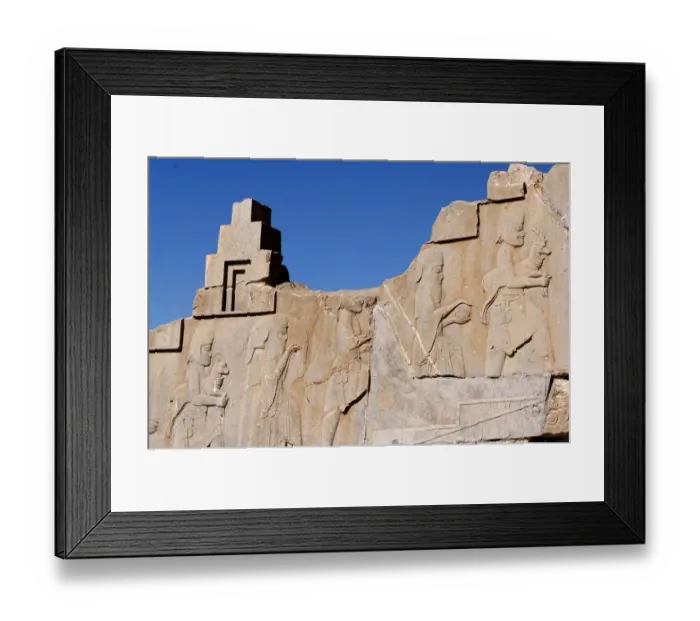 Framed Print : Apadana palace, Persepolis, Iran Framed Print : Apadana palace, Persepolis, Iran