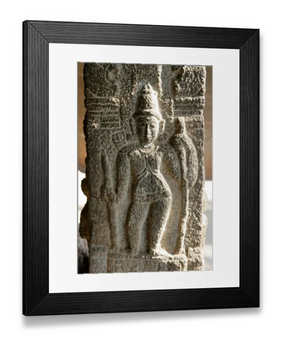 Framed Print : Temple carving, India Framed Print : Temple carving, India